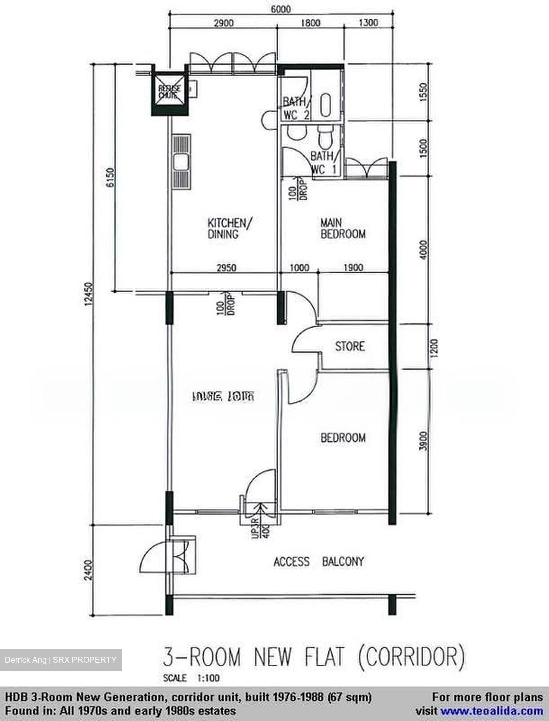 Blk 44 Owen Road (Kallang/Whampoa), HDB 3 Rooms #580094421